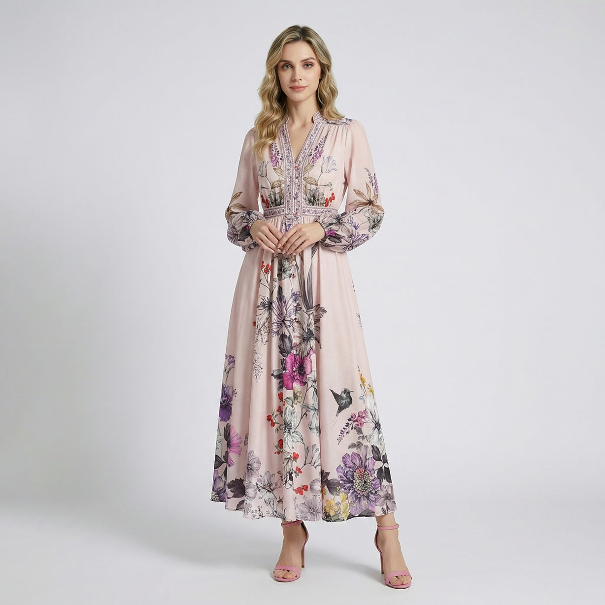 Jenny Floral Maxi Dress