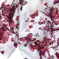 Clare Dress - Blue / Red