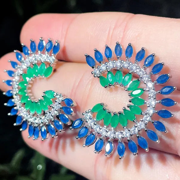 Boucles d'oreilles Leah 2 couleurs