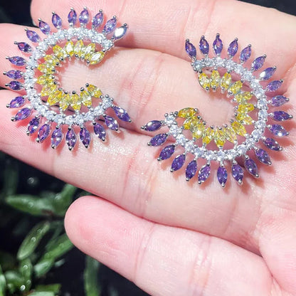 Boucles d'oreilles Leah 2 couleurs