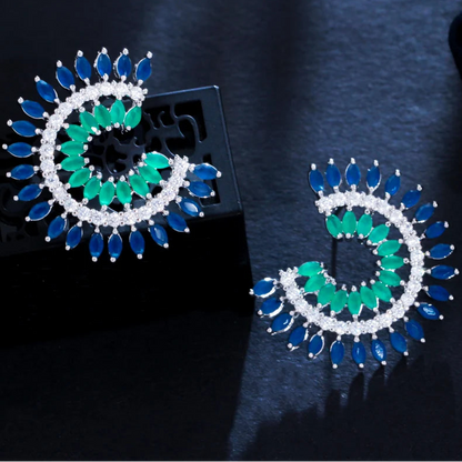 Boucles d'oreilles Leah 2 couleurs
